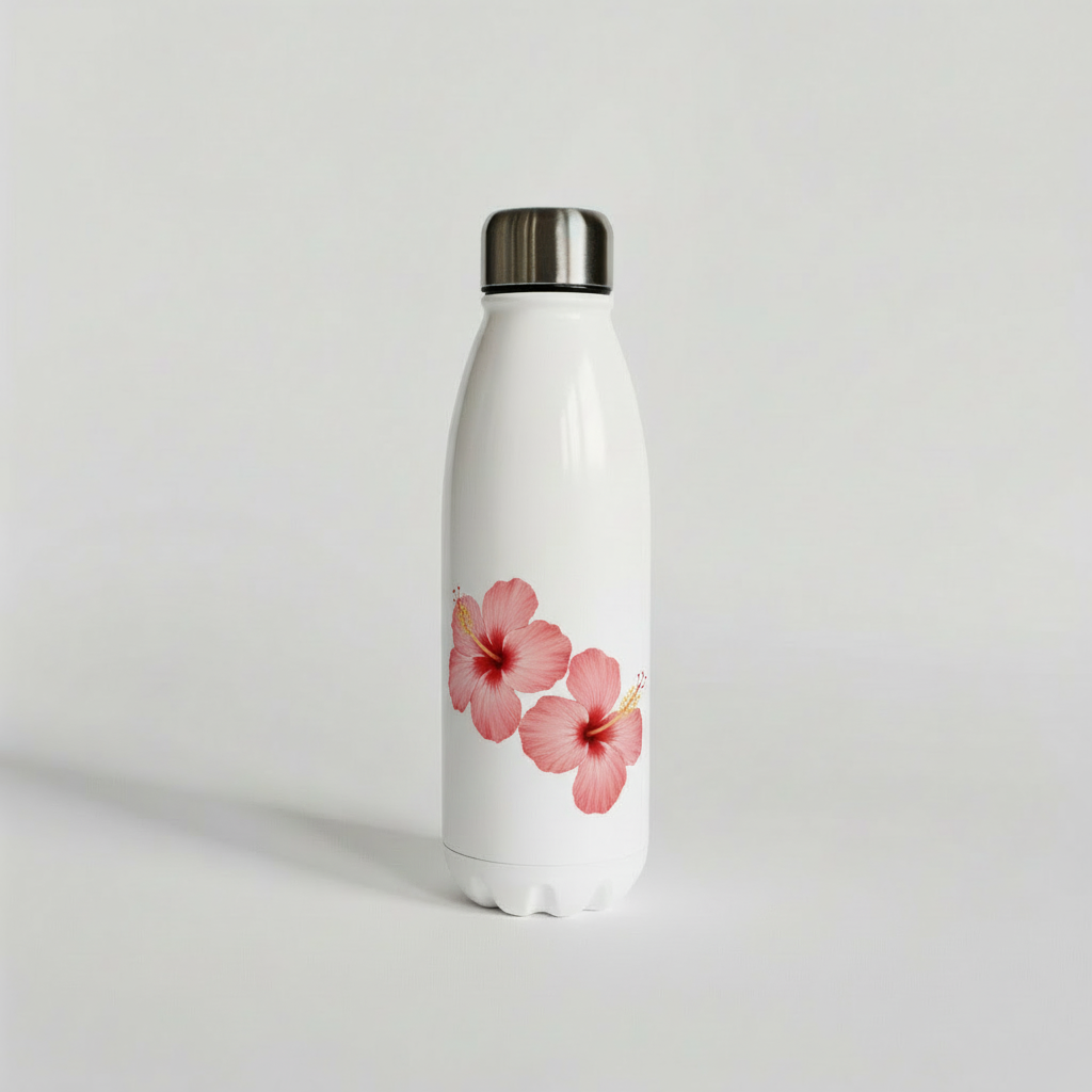 Hibiscus Insulated Water Bottle