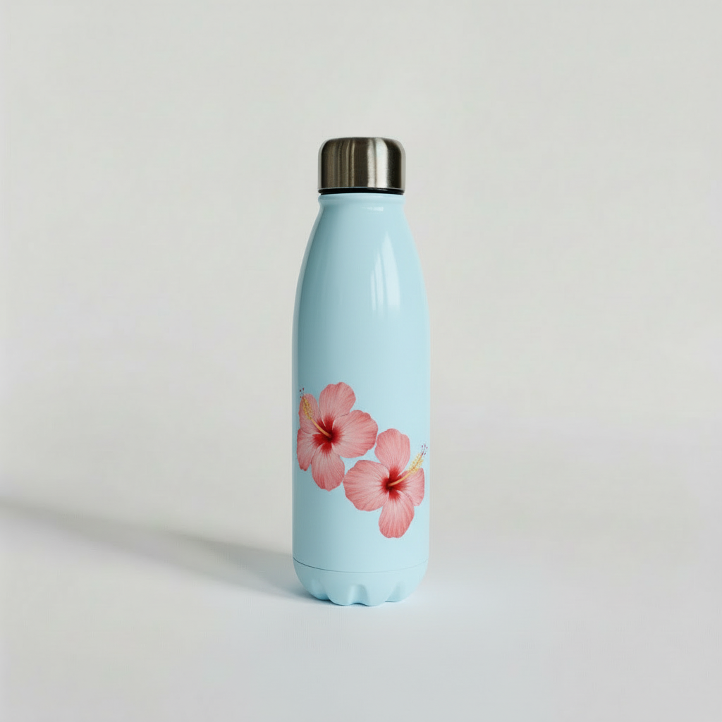 Hibiscus Insulated Water Bottle