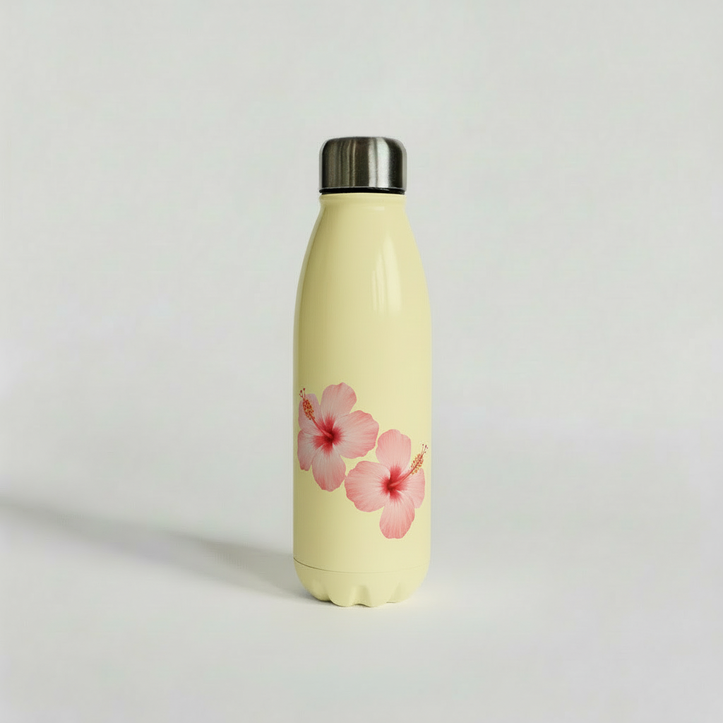 Hibiscus Insulated Water Bottle